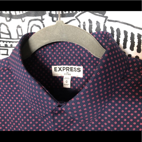 EXPRESS Men’s Button Down - Picture 3 of 4